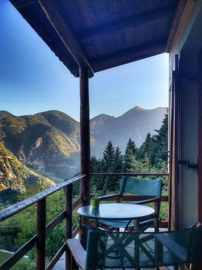 Dryades Guesthouse Ano Chora Dış mekan fotoğraf